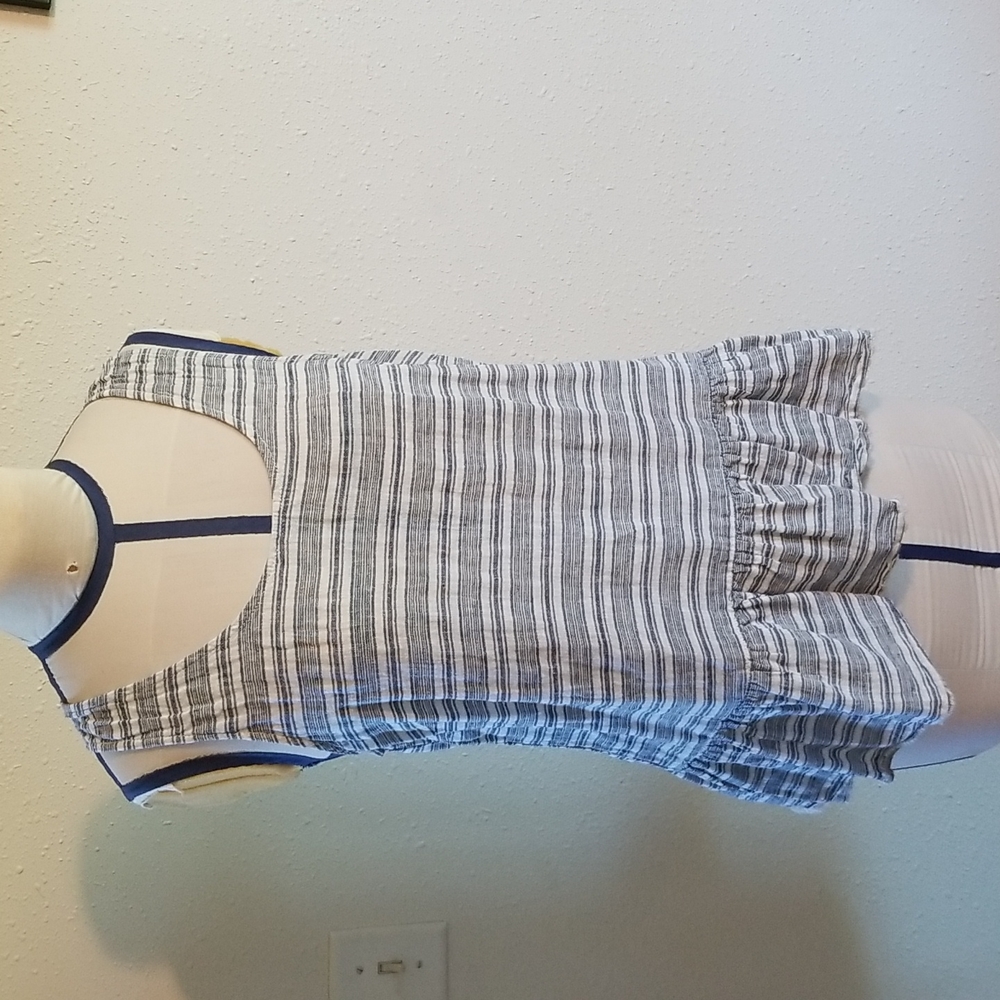 Beach Lunch Lounge Collection M Striped Tank Top